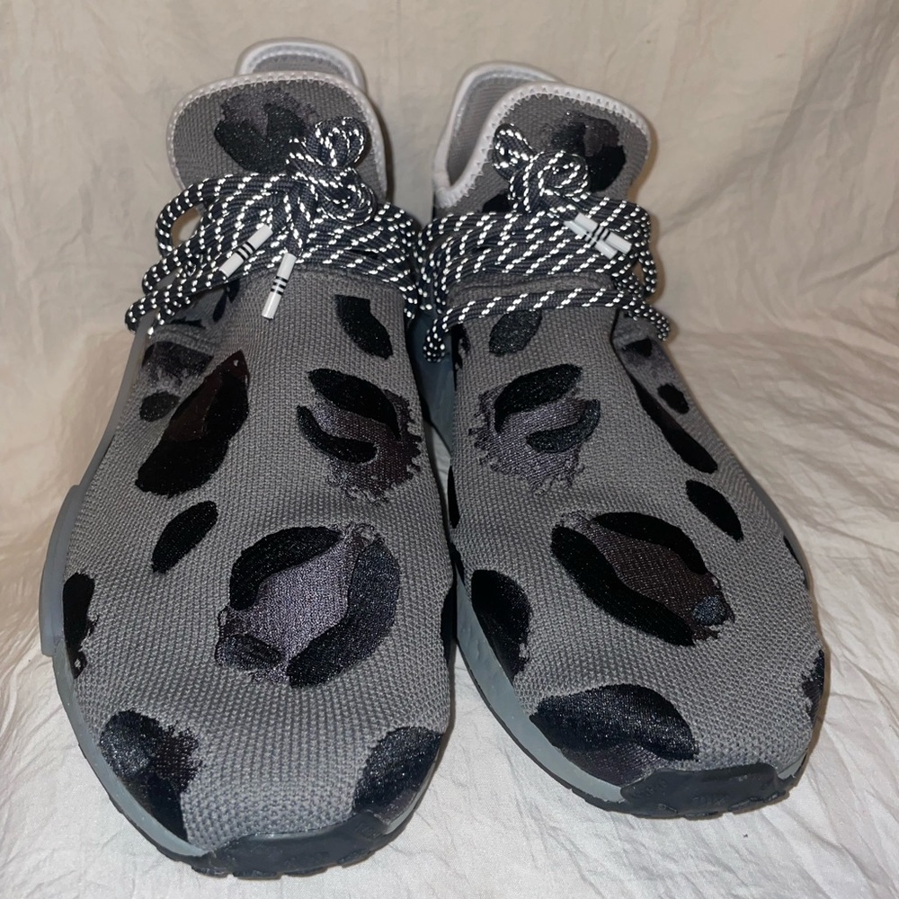Adidas Original Hu NMD Animal Print Ash- Cheetah Print x Pharrell Williams